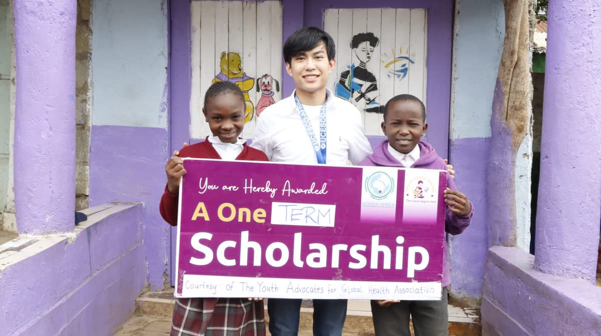 Sponsor with children