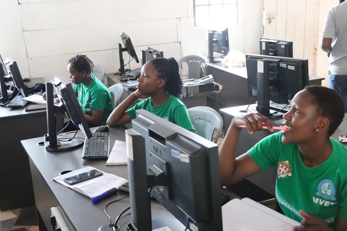 Youth learning with computer