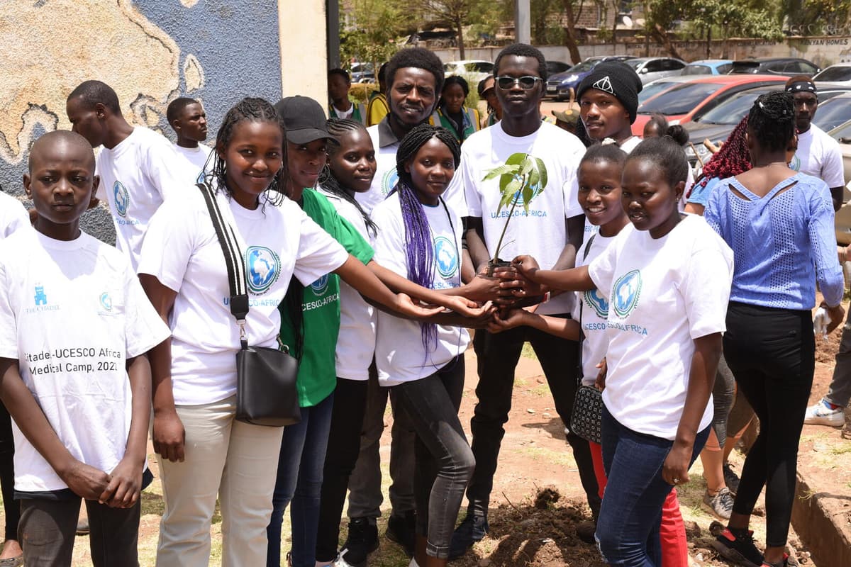 Opening a donated computer facility