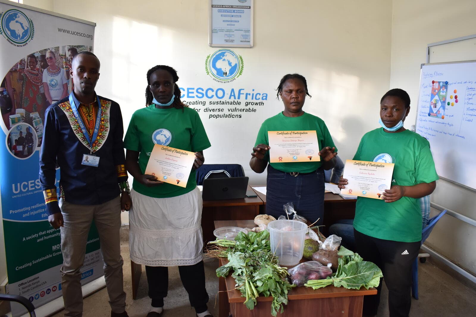 Certification ceremony